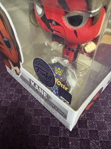 Funko Pop! WWE Kane Hell In A Cell With Pin #164 Special Edition Vinyl Figure - Picture 3 of 8