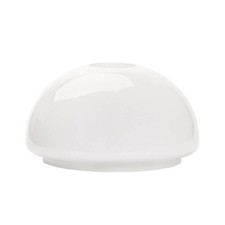 Paralume di ricambio 4365 per lampadario vetro bianco-diametro 18,3 cm, foro E27