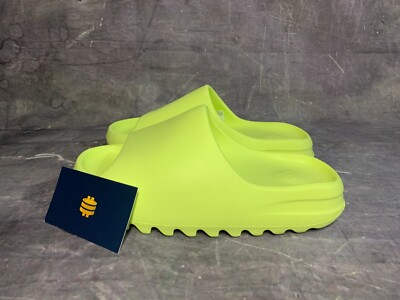 靴 adidas YEEZY Slide \"Glow Green\" Adidas Yeezy YEEZY Slide 