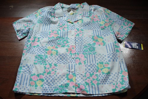 Vintage 80s 90s Women's Shirt Top Lot Floral 6 Shirts - Picture 10 of 14