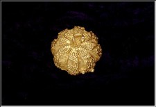 Vtg ESTEE LAUDER Flowering Tangerine Pumpkin Solid Perfume Compact
