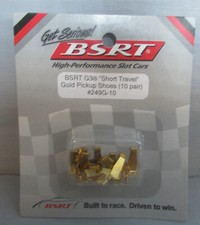 10 PAIR "NEW" BSRT G3 SHORT TRAVEL GOLD PICKUP SHOES 249G-10