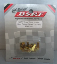 10 PAIR "NEW"  BSRT G3 SHORT TRAVEL GOLD PICKUP SHOES #249G-10