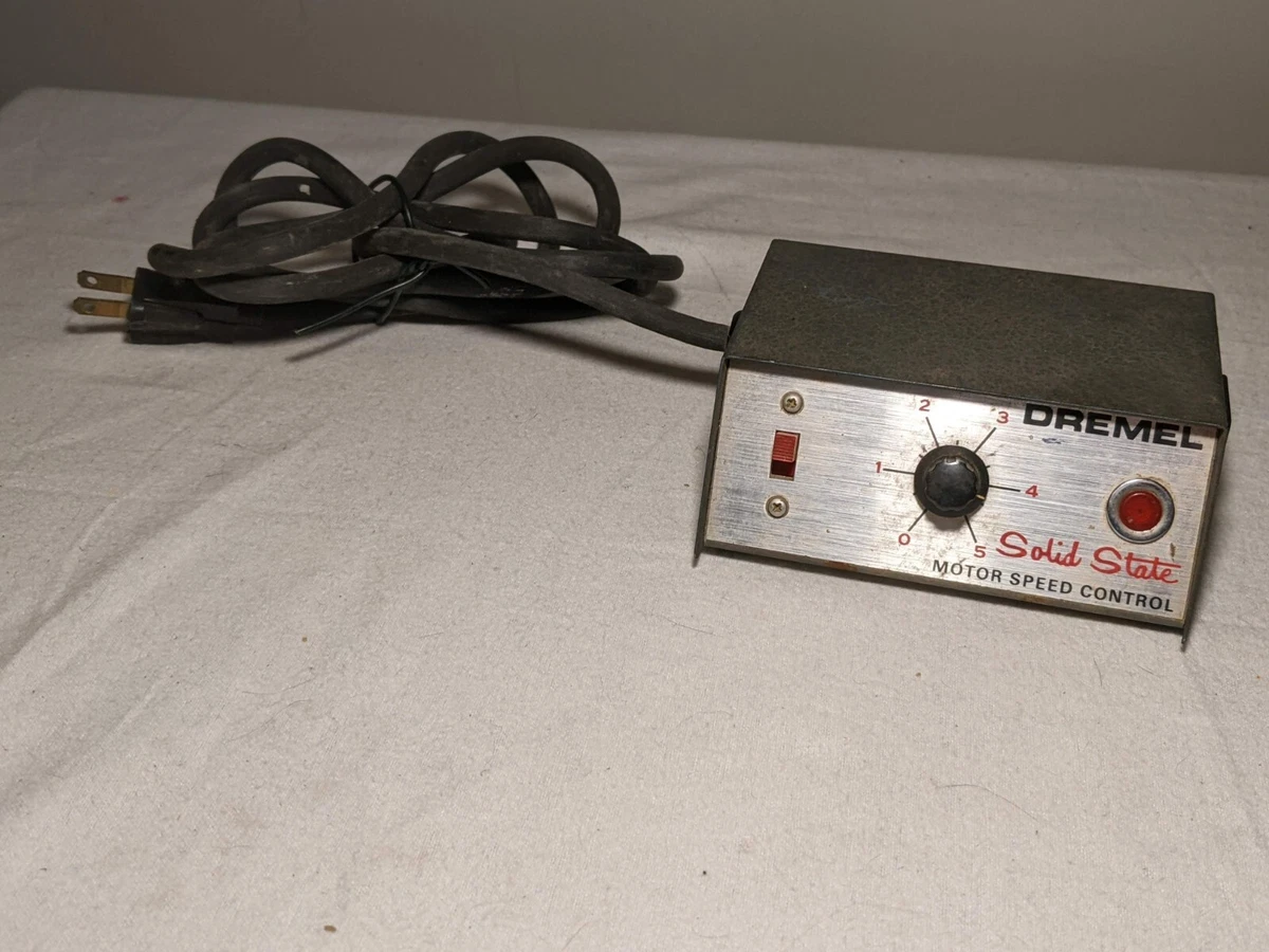 Dremel speed control deals