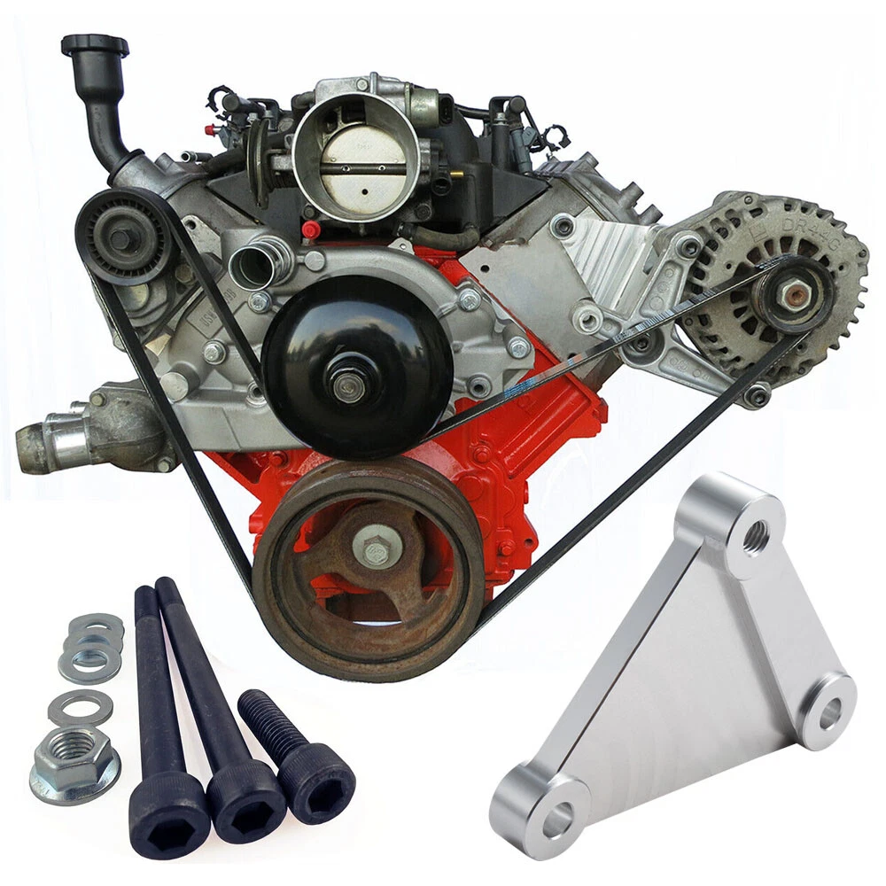 LS High Mount Alternator Relocation Bracket Kit LSX LS1 LS2, 45 OFF