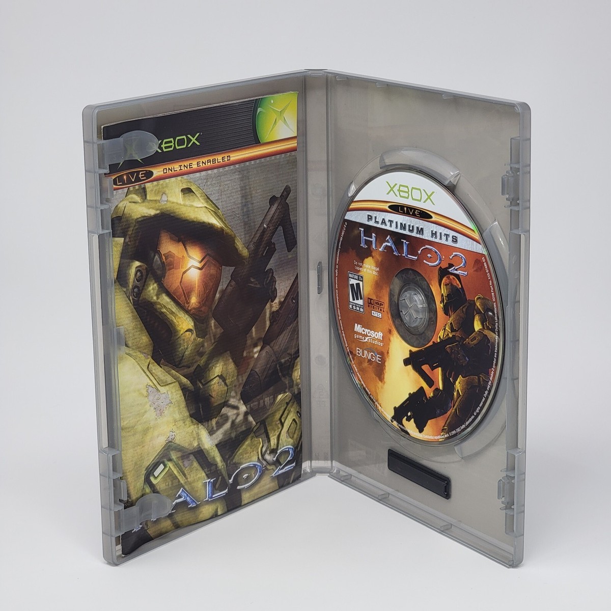 Halo 2 - Platinum Hits (Original Xbox) CIB COMPLETE & TESTED