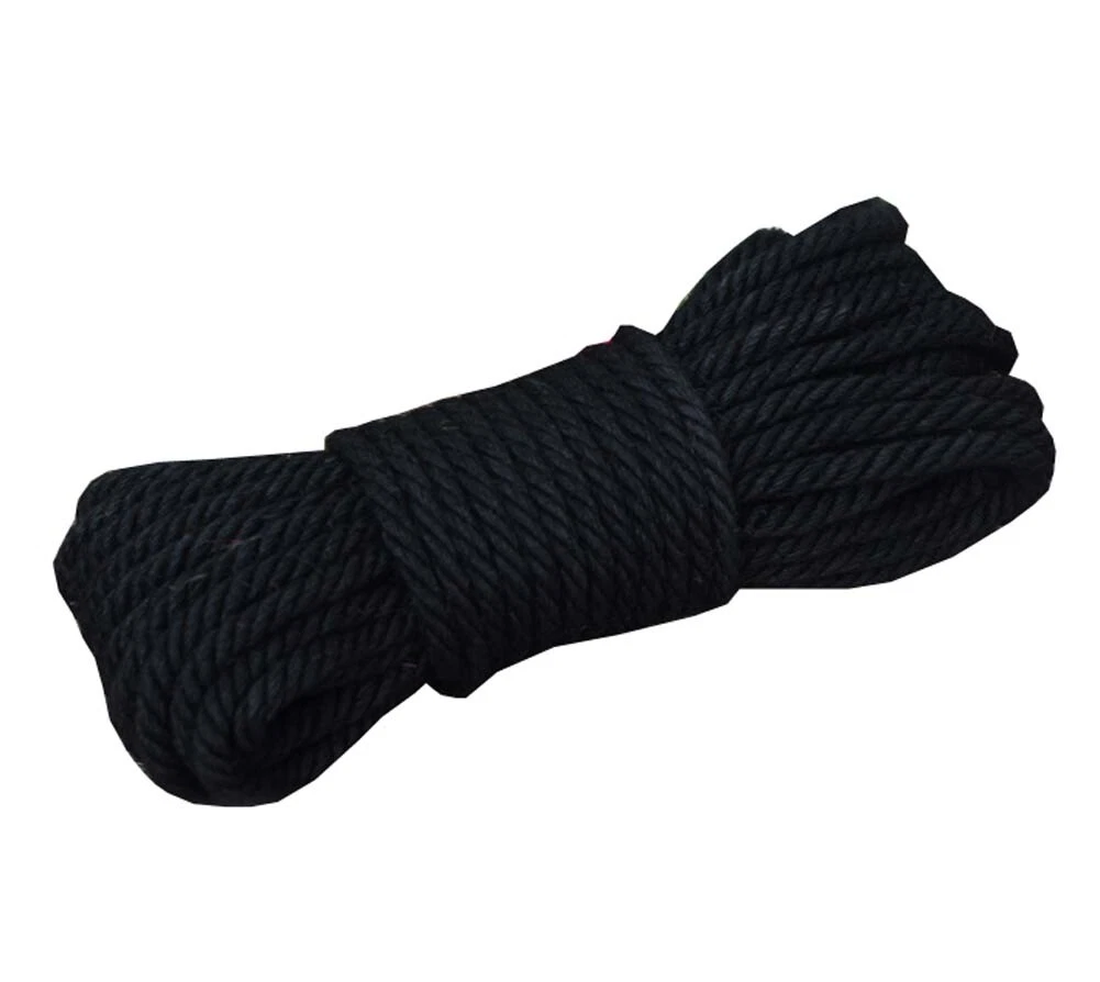 Black jute string hot sale