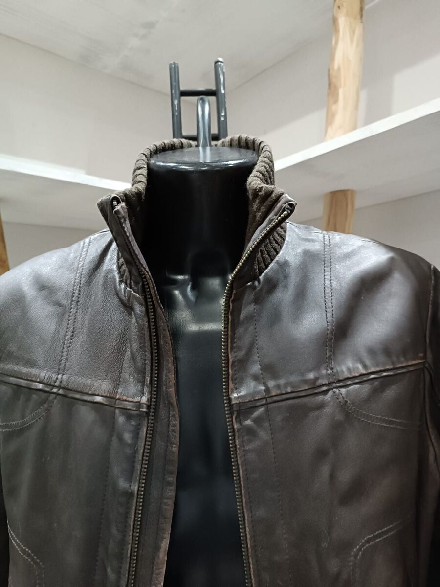 Conbipel Leather Jacket Used Men Brown Size 48 XXR07L | eBay Conbipel Leather Jacket Used Men Brown Size 48 XXR07L | eBay
