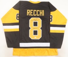 Mark Recchi Signed Penguins Jersey Inscribed 