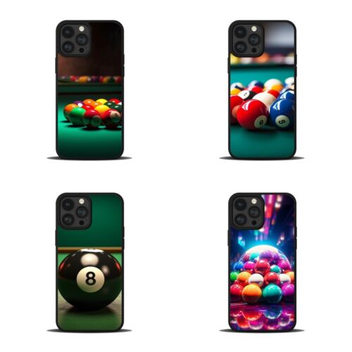 For Apple iPhone For Samsung balls pool table hole TPU Cover - 第 1/25 張圖片