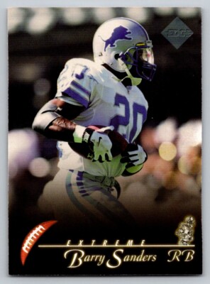 1997 Collector's Edge Extreme #56 Barry Sanders