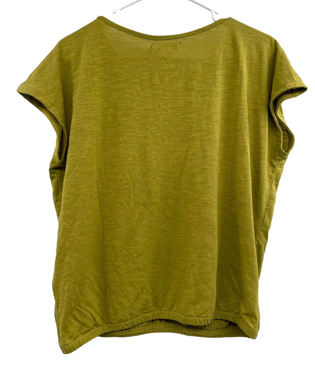 プラナ Prana Ocupas Popover レディース シャツ トップス Sweet Grass Prana Ocupas Popover Top Green Sweet Grass Size Small NWT