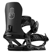 Bataleon Chaos Asym Hommes Fixation de Snowboard Vélo Montage Freestyle Noir Neu