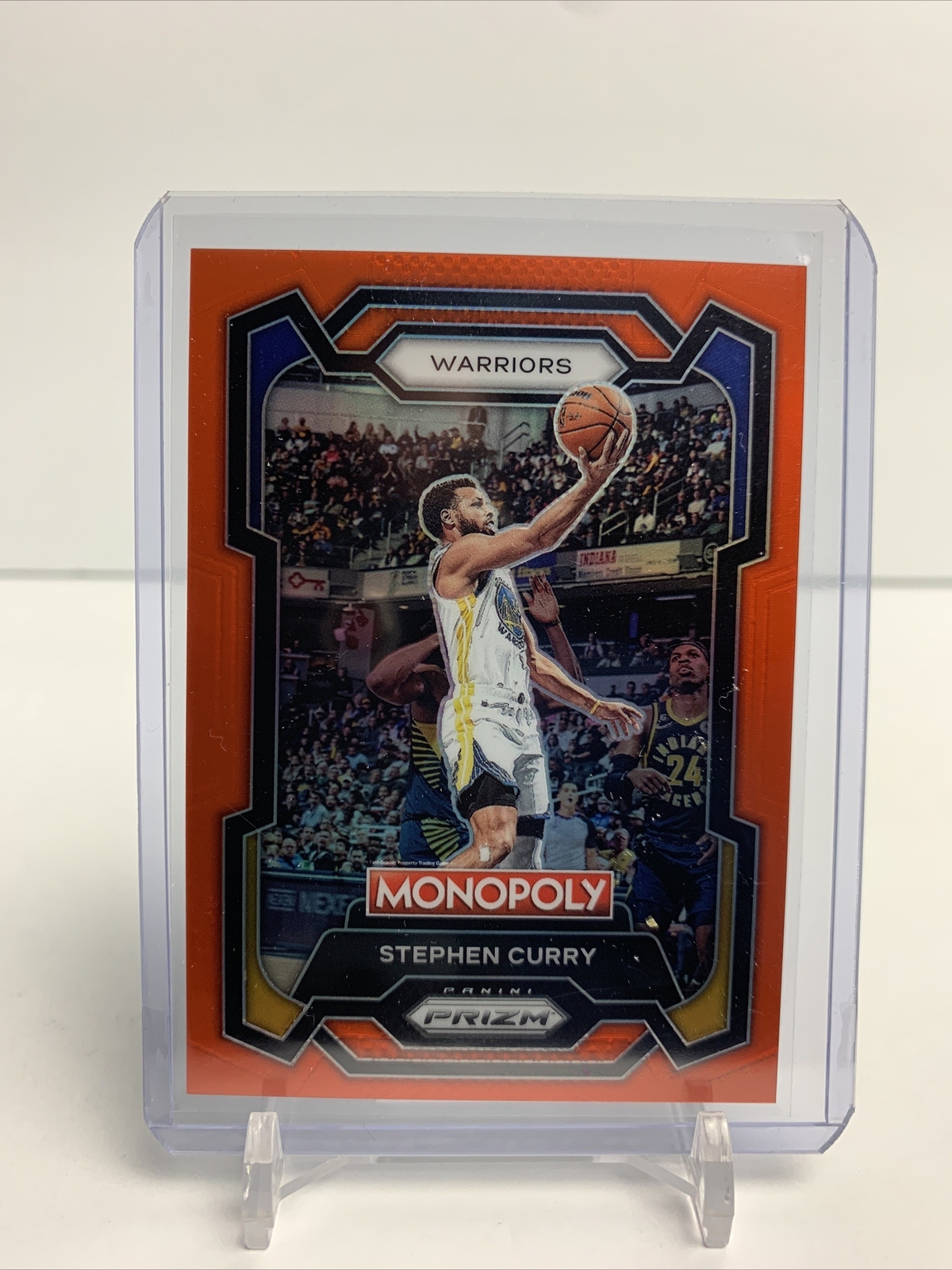 2023-24 Panini Prizm Monopoly - ORANGE #28 Stephen Curry 12/124