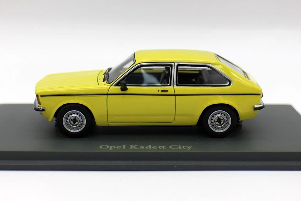 NEO Scale Models 1/43 Opel Kadett City Yellow Resin Car For Collection Gift - Image 3 of 4