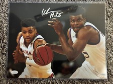 Udoka Azubuike Signed Autographed 11x14 Photo JSA COA KANSAS JAYHAWKS