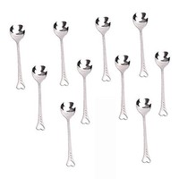 Bidlsbs 20 Pack Love Heart Shape Stainless Steel Creative Coffee Scoops Milk ... on sale Bidlsbs 20 Pack Love Heart Shape Stainless Steel Creative Coffee Scoops Milk ... on sale