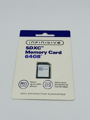 Infinitive SDXC Memory Card 64GB