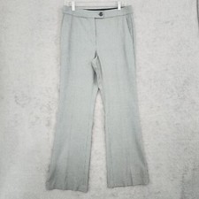 Ann Taylor Womens Grey Dress Pants Size 8 Boot cut 17CT
