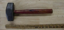 Atha 4lb Sledge Hammer,4-3/4" Head,1-1/2" X 1-7/16" Oct. Faces,110+ Yrs Old,EXC!