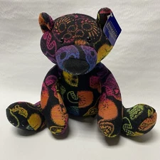 Pendleton by Gund Diego Bear Plush Stuffed Animal Sugar Skull Limited Edition