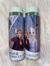Disney Frozen II Princess Bubbles Lot of 2 