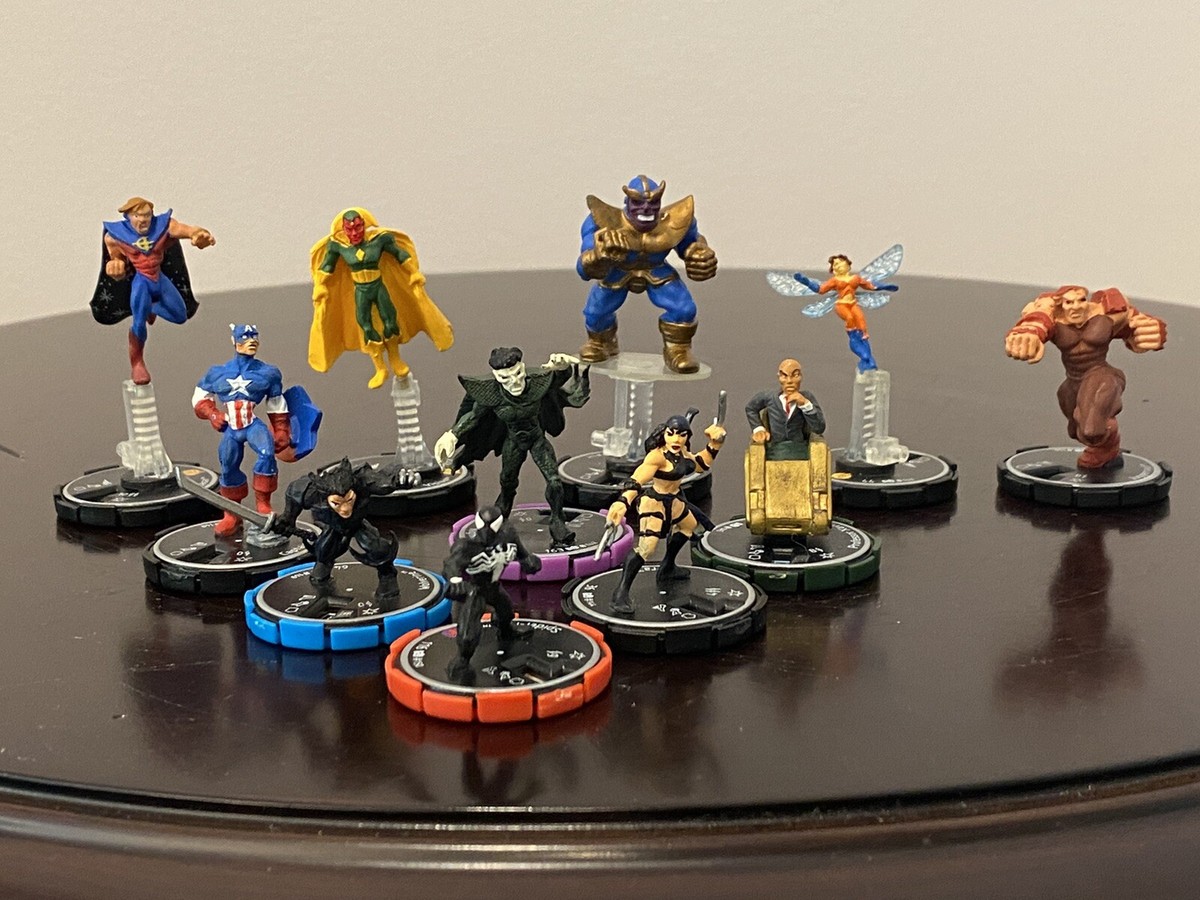 Heroclix Infinity Challenge Uniques Lot Of 11 Figures WizKids 2002