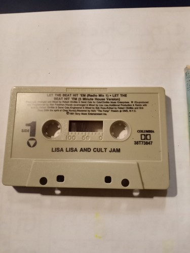Cassette Lisa Lisa And Cult Jam " Let The Beat Hit 'em " 1991 Sony Entertainment - Picture 2 of 3