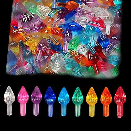 100 Medium Twist Light Bulbs Replacement Peg for Vintage Ceramic Christmas Trees eBay