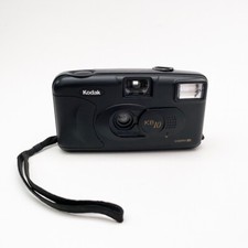 Vintage Kodak Camera KB 10 Point  Shoot 35mm Film With Flash Clean Tested Works