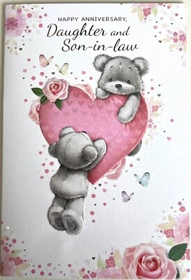 SIMON ELVIN Wedding Anniversary card Daughter and Son-in-law (#31474)