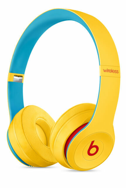 blue and yellow beats