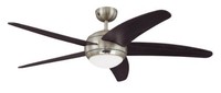 Westinghouse 7255700 Bendan One-light Five-blade Indoor Ceiling Fan, 52-inch, Sa on sale Westinghouse 7255700 Bendan One-light Five-blade Indoor Ceiling Fan, 52-inch, Sa on sale