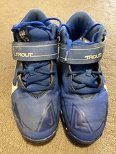 Youth Nike  Mike Trout Cleats Blue Sz 6Y