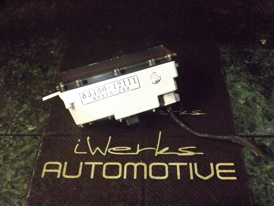 OEM USDM 88-91 Toyota Corolla AE92 2 puertas GTS tablero batería medidor de presión de aceite Foto 3 de 4