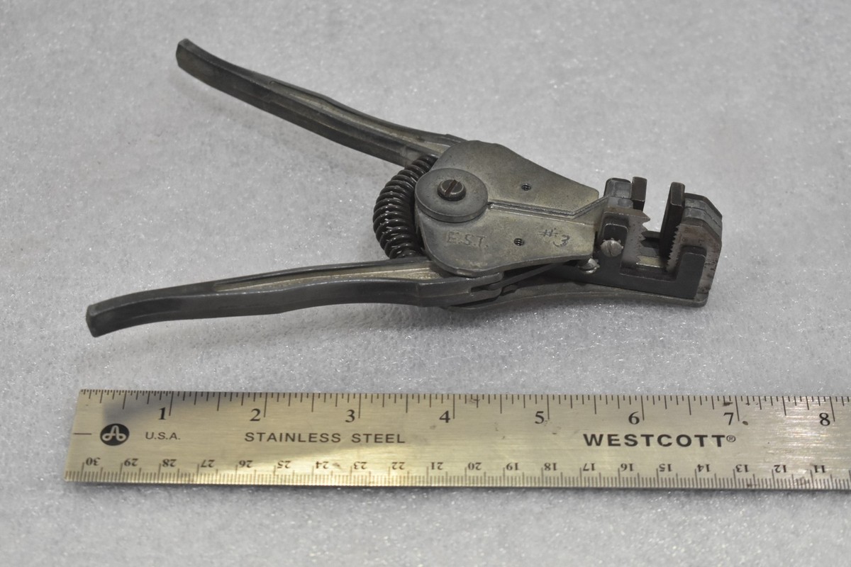 VINTAGE IDEAL K-1853 STRIPMSTER WIRE STRIPPER, I-970 ZX