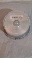 Pro Media DVD + R 8X ... 25 blank New Disks In Spindle Spool Storage Case Silver