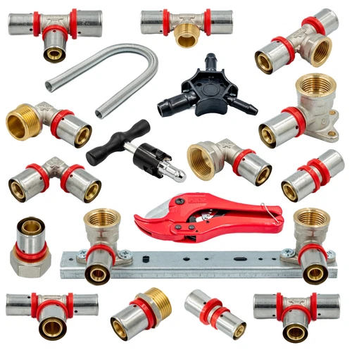 Pressfitting für Aluverbundrohr 16 20 25 32 Mehrschichtverbundrohr U-Profil
