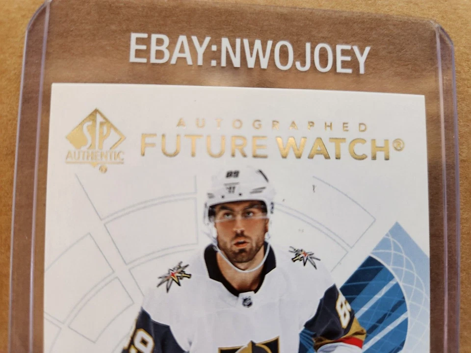 *LOOK-READ* 2017-18 SP AUTHENTIC ALEX TUCH #119 FUTURE WATCH AUTO RC /999 - Image 3 of 4
