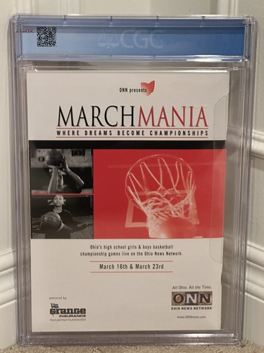 2002 LeBron James Pre-Rookie Boys State High School Basketball Program CGC 9.8 - Picture 2 of 2