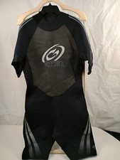 Gotcha Gear Men's Black  Gray 2.2mm Titanium Shorty Wetsuit Size Mens XL