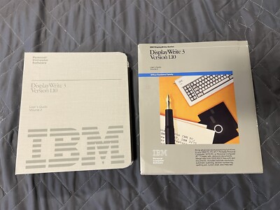 IBM DISPLAY WRITE 3 VERSION 1.10 USERS GUIDE VOLUME 2 BINDER