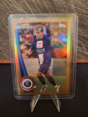 Topps Paris Saint Germain Team Set 2022-23 Juan Bernat /50