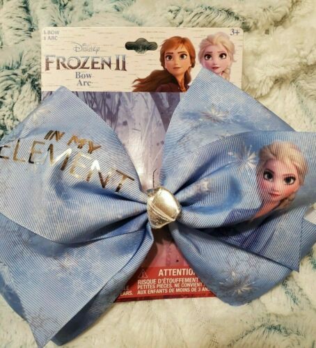 Disney's Frozen II Elsa's "In My Element" Large 8" Cheer/Holiday/School Bow