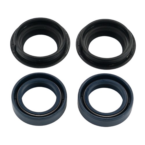 Front Fork & Dust Seal Kit For Honda XR80 1979-1984 XR80R 1985-2003 2004 Black - Picture 5 of 6