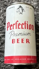 PERFECTION PREMIUM BEER FLAT TOP CAN HORLACHER BREWING CO ALLENTOWN PA