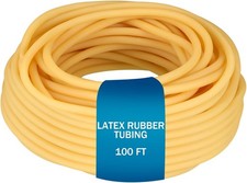 Frienda 100 Ft Latex Rubber Tubing 3/8 Inch Od 1/4 Inch ID Surgical Slingshot Ba