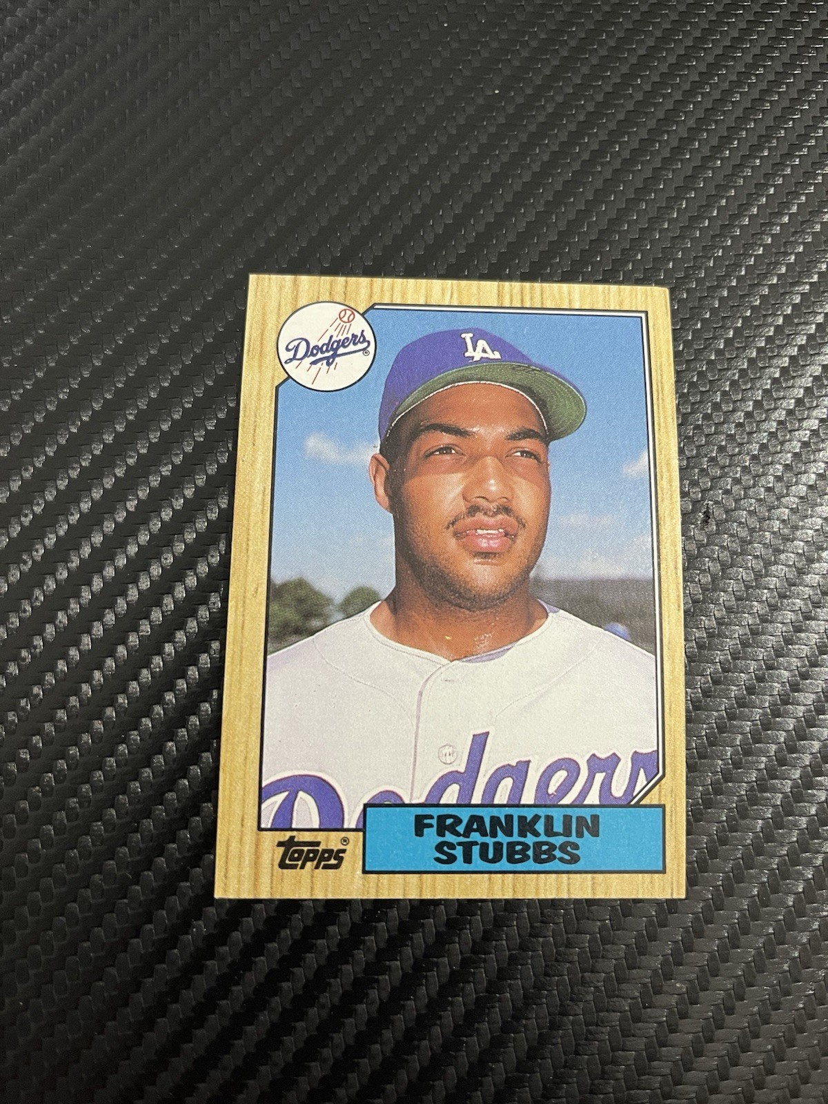 1987 Topps #292 Franklin Stubbs - Los Angeles Dodgers 