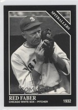 1993 The Sporting News Conlon Collection Red Faber #710 HOF 0b4