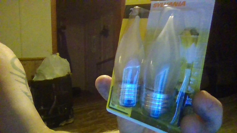 Sylvania 2 25 Watt 1500 Hour B10 Standerd Base Frosted Bulbs - Image 2 of 4